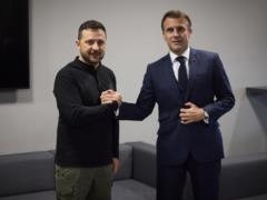 Зеленский анонсировал встречу с Макроном