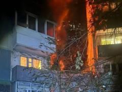 In Kyiv and Zaporozhye they reported the consequences of the attack