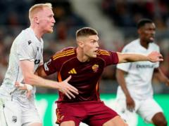 Italian media praised Dovbik s performance after Roma s defeat in the Europa League