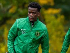 Borel - at the Polissya starting warehouse for the match against Obolon