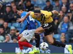 Taloverov successfully debuted for Stoke City in the Championship