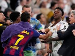 Lunin at the center of the scandal: El Clasico ended with beatings and fights