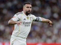 Real Madrid have lost one of their defenders again