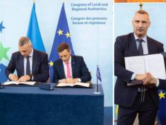В Страсбурге подписали меморандум о внедрении Общественных ассамблей в городах Украины, – Кличко