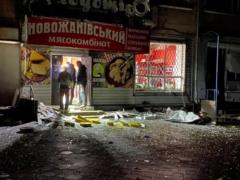 В Новгород-Северском показали последствия ночного удара по центру города