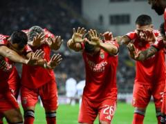 Benfica with Trubin and Sudakov in the lineup beat Guimaraes