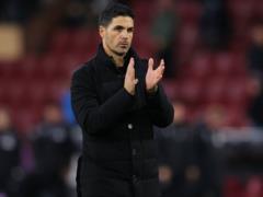 Arteta: The first half was one of the shortest in our history