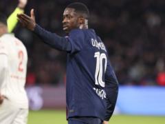 Dembele informed his PSG teammates about the shock before the match against Bayern