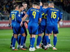 Украинской сборной запретили размещать слоган на новой форме