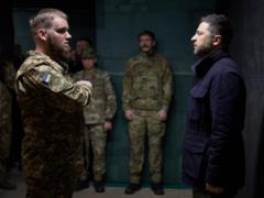 Зеленский встретился с воинами Азова на Донетчине