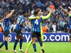 Atalanta managed to win the bitter match against Marseille