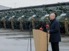 Латвия передала Украине 21 бронетранспортер Patria