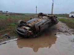 В Румынии поезд раздавил на переезде автомобиль с людьми