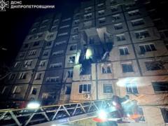 ГСЧС показала последствия атаки на Днепр: есть жертва