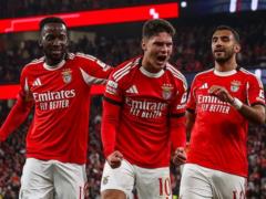 Benfica beat Casa Pia with Sudakova s goal