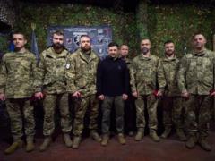 Зеленский посетил фронт в Запорожской области: видео