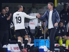 Nagelsmann was criticized for putting before Sane