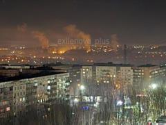 В Донецке прозвучало  большое количество  взрывов