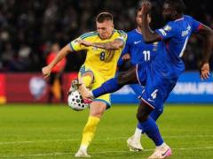 The Ukrainian national team player criticized the team for the match with France