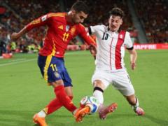 Gocholeishvili gratifications from the first Hwylins against Spain