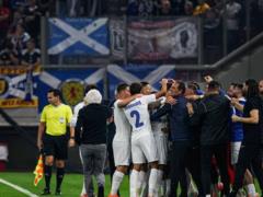 Greece in its native walls destroyed Scotland