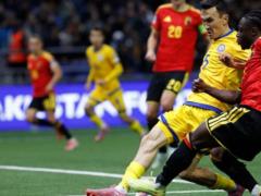 Kazakhstan - Belgium 1:1 Video of goals and review of the match during the 2026 Emergency Selection