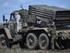The Ukrainian Armed Forces showed the defeat of the Russian MLRS Uragan