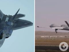 Впервые в истории: в США пилот управлял одновременно истребителем и беспилотником-напарником.