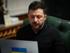Зеленский обсудил  мирный план  с лидерами ЕС