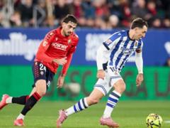 Real Sociedad successfully beat Osasuna on the road