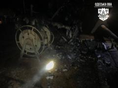 Россия атаковала портовую инфраструктуру в Одесской области: вспыхнул пожар на судне