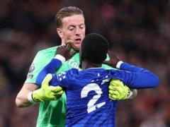 The Everton player admitted the mistake and apologized for the incident in the game against Manchester United