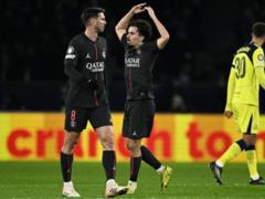 Vitinya s hat-trick overcame Colo Moigny s double in the PSG-Tottenham duel