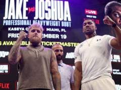 The promoter predicted the duration of the Joshua vs. Paul fight