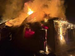 The Russians shelled the energy infrastructure of Chernigov, a fire broke out