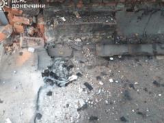 В Донецкой области вражеский дрон повредил здание спасательной части