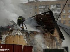 ГСЧС показала последствия обстрела Киевской области
