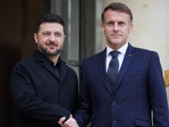 Зеленский сообщил подробности встречи с Макроном