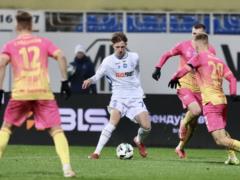 Redushko played his first match for the senior Dynamo team and was immediately considered productive