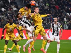 Juventus reached the quarterfinals of the Italian Cup, defeating Udinese