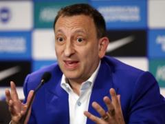 The leader of Brighton will block bets on his team s matches due to a scandal with a syndicate
