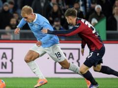 Lazio and Bologna played to a tense draw in the 14th round of Serie A