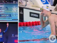 Украина с мировым рекордом взяла первую и единственную медаль на чемпионате Европы по плаванию.