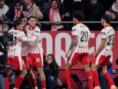 Vanat and Tsigankov - in the start of Geroni for the match with Real Sociedad