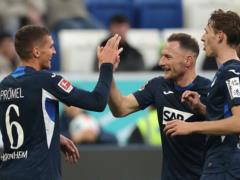 Bundesliga: Goffenheim lost to Hamburg, Frankfurt lost to Augsburg, Borussia M lost to Wolfsburg