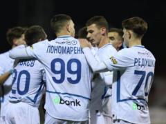 Верес пропустил три мяча, забитых Динамо
