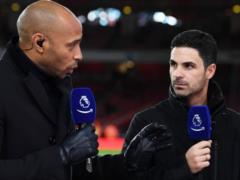 Thierry Henry caught Mikel Arteta