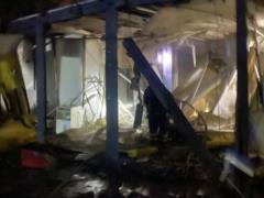 На Днепропетровщине в результате обстрела возникли пожары, есть разрушения
