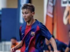 Артем Рибак допоміг Барселоні U-16 розгромити Гранольерс