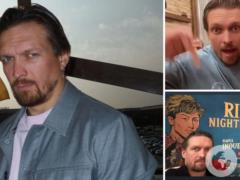 Усик покинул Украину. Фотофакт